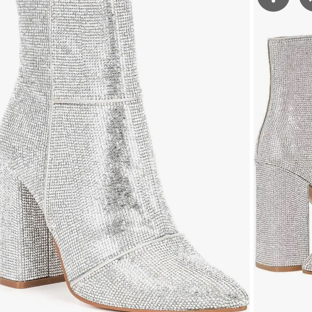 Steve Madden notice sparkle boot
